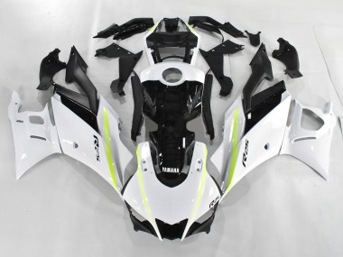Buy 2019-2021 Yamaha YZF R3/R25 Motorcycle Fairings - White Green Black UK