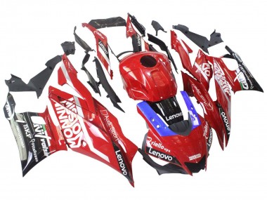 Buy 2019-2021 Yamaha YZF R3/R25 Motorcycle Fairings - Red Purple Black Valsir Lenovo UK
