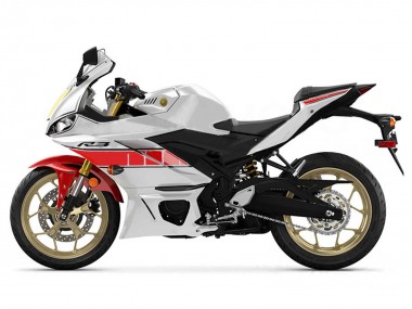 Buy 2019-2021 Yamaha YZF R3/R25 Motorcycle Fairings - White Red Yellow Black UK