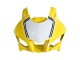 2019-2021 Yamaha YZF R3/R25 Motorcycle Fairings - Yellow White Black Stripe UK