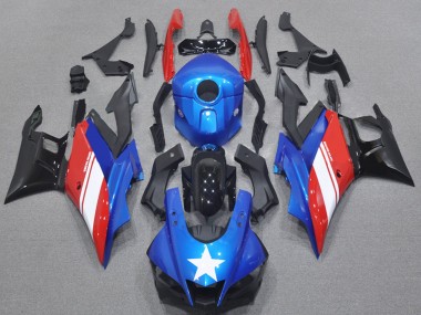 Buy 2022-2024 Yamaha YZF R3/R25 Motorcycle Fairing Kits - Blue White Red Black UK