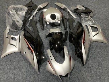Buy 2022-2024 Yamaha YZF R3/R25 Motorcycle Fairings - Light Gold Glossy Black UK