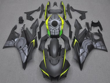 Buy 2022-2024 Yamaha YZF R3/R25 Motorcycle Fairings - Matte Black Grey Yellow Green UK