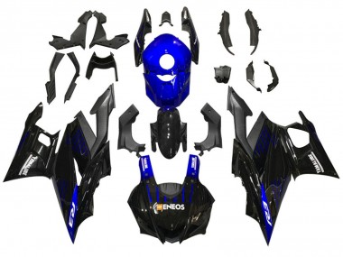 Buy 2022-2024 Yamaha YZF R3/R25 Motorcycle Fairings - Blue Black ENEOS Yamalube UK