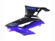 2022-2024 Yamaha YZF R3/R25 Motorcycle Fairing - Blue Matte Black UK