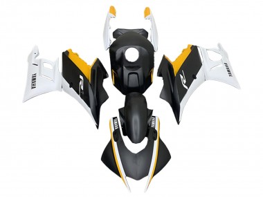 Buy 2022-2024 Yamaha YZF R3/R25 Motorcycle Fairings - White Yellow Matte Black UK
