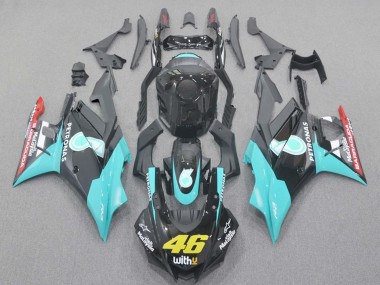 Buy 2022-2024 Yamaha YZF R3/R25 Motorcycle Fairings - Light Blue Red Black Petronas 46 UK