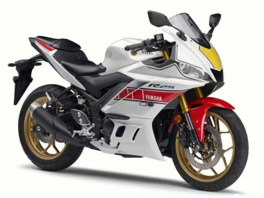 Buy 2022-2024 Yamaha YZF R3/R25 Motorcycle Fairing - White Red Black UK