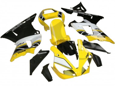Buy 2022-2024 Yamaha YZF R3/R25 Motorcycle Fairings - Yellow White Black Motul UK