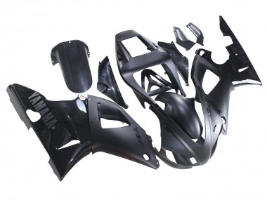 Buy 1998-1999 Yamaha YZF 1000 R1 Motorcycle Fairings - Matte Black Glossy Black UK