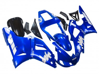 Buy 1998-1999 Yamaha YZF 1000 R1 Motorcycle Fairings - Blue White UK