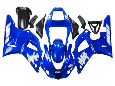 Buy 1998-1999 Yamaha YZF 1000 R1 Motorcycle Fairings - Blue White UK
