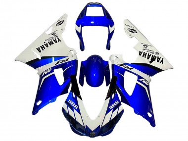 Buy 1998-1999 Yamaha YZF 1000 R1 Motorcycle Fairings - White Blue Black UK