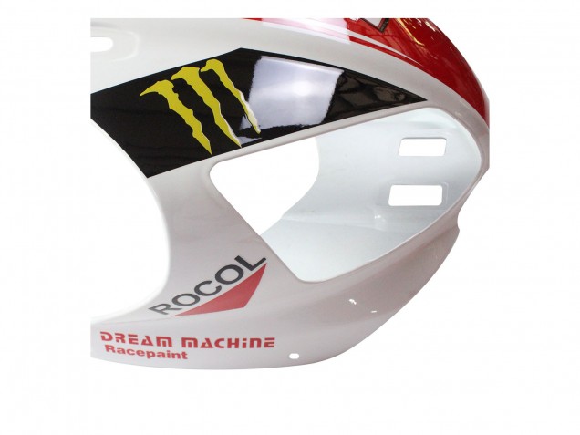 1998-1999 Yamaha YZF 1000 R1 Motorcycle Fairings - Red White Black Yellow Monster Milwaukee MAXXIS 11 UK