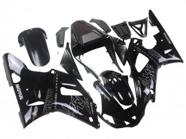 Buy 2000-2001 Yamaha YZF 1000 R1 Motorcycle Fairings - Glossy Black White Monster Motul UK