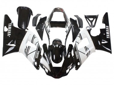 Buy 2000-2001 Yamaha YZF 1000 R1 Motorcycle Fairings - White Black UK