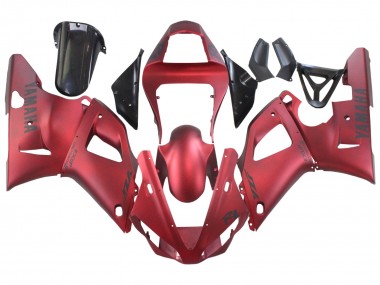 Buy 2000-2001 Yamaha YZF 1000 R1 Motorcycle Fairings - Matte Red UK