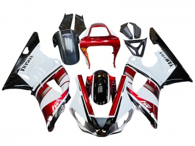 Buy 2000-2001 Yamaha YZF 1000 R1 Motorcycle Fairing - Red White Glossy Black UK