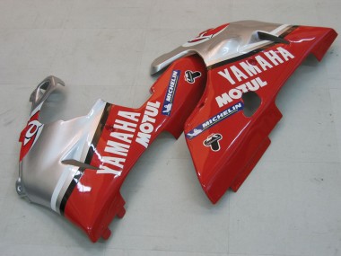 Buy 2000-2001 Yamaha YZF 1000 R1 Motorcycle Fairings - Silver Red Fortuna Motul UK