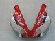 2000-2001 Yamaha YZF 1000 R1 Motorcycle Fairings - Silver Red Fortuna Motul UK
