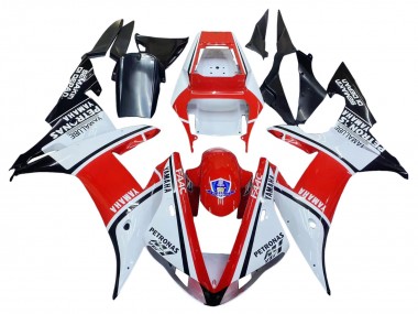 Buy 2002-2003 Yamaha YZF 1000 R1 Motorcycle Fairings - White Red Black Petronas UK