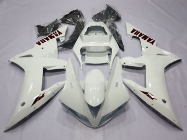 Buy 2002-2003 Yamaha YZF 1000 R1 Motorcycle Fairings - Pearl White Black UK