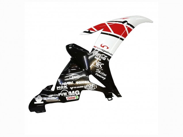 2002-2003 Yamaha YZF 1000 R1 Motorcycle Fairings - White Red Black Castrol UK