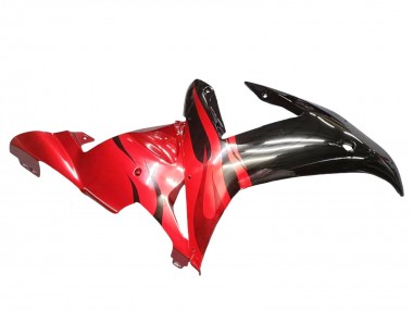 Buy 2002-2003 Yamaha YZF 1000 R1 Motorcycle Fairings - Glossy Black Red Flame UK