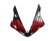 2004-2006 Yamaha YZF 1000 R1 Motorcycle Fairings - Glossy Black Red Flame UK