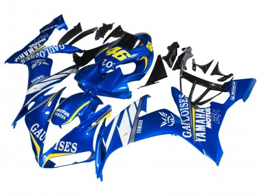 Buy 2004-2006 Yamaha YZF 1000 R1 Motorcycle Fairings - Blue White Yellow Motul Gauloises 46 UK