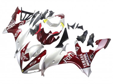 Buy 2004-2006 Yamaha YZF 1000 R1 Motorcycle Fairings - Silver Red Fortuna Motul UK