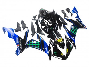 Buy 2004-2006 Yamaha YZF 1000 R1 Motorcycle Fairings - Blue Black Yellow Green Monster Yamalube ENEOS 69 UK
