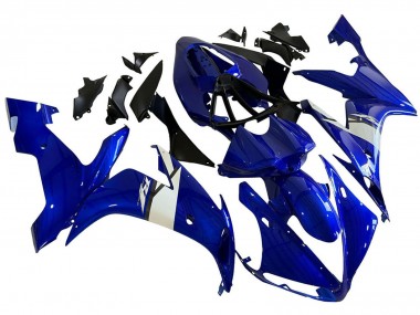 Buy 2004-2006 Yamaha YZF 1000 R1 Motorcycle Fairings - Blue White UK