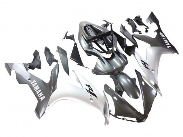 2004-2006 Yamaha YZF 1000 R1 Motorcycle Fairings - Silver Grey UK