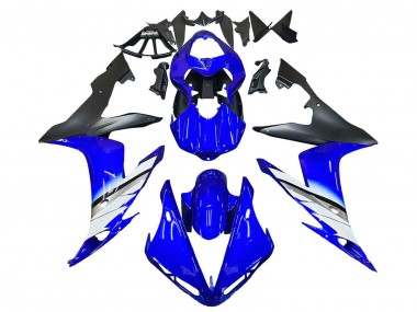 Buy 2004-2006 Yamaha YZF 1000 R1 Motorcycle Fairings - Blue White Matte Black UK