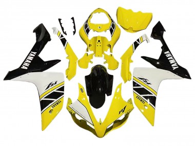 Buy 2007-2008 Yamaha YZF 1000 R1 Motorcycle Fairing - Yellow White Black UK