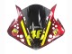 2009-2011 Yamaha YZF 1000 R1 Motorcycle Fairings - Red Yellow Black Shark 46 UK