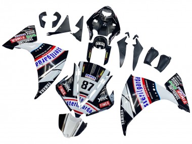 Buy 2012-2014 Yamaha YZF 1000 R1 Motorcycle Fairings - Glossy Black White Red Fimer Yamalube Sterilgarda 87 UK