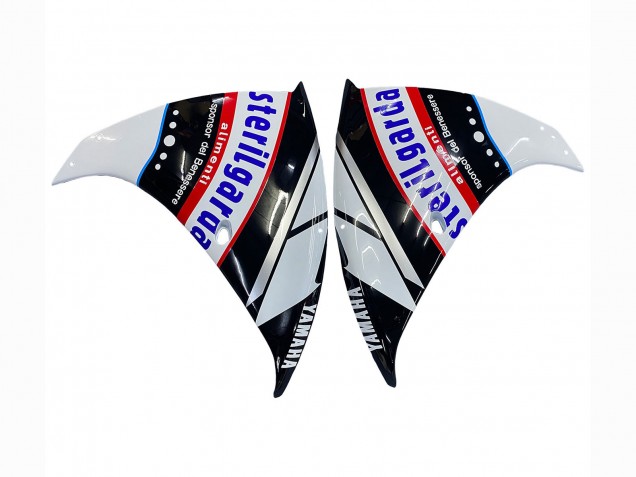 2012-2014 Yamaha YZF 1000 R1 Motorcycle Fairings - Glossy Black White Red Fimer Yamalube Sterilgarda 87 UK
