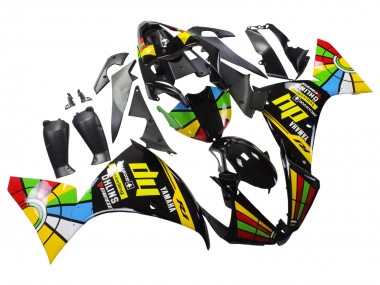 Buy 2012-2014 Yamaha YZF 1000 R1 Motorcycle Fairings - Glossy Black Yellow Green Blue Red Color Wheel UK