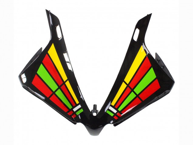 2012-2014 Yamaha YZF 1000 R1 Motorcycle Fairings - Glossy Black Yellow Green Blue Red Color Wheel UK