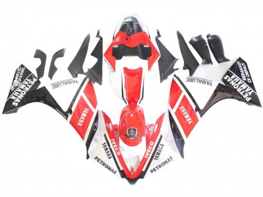 Buy 2012-2014 Yamaha YZF 1000 R1 Motorcycle Fairings - White Red Glossy Black Petronas UK