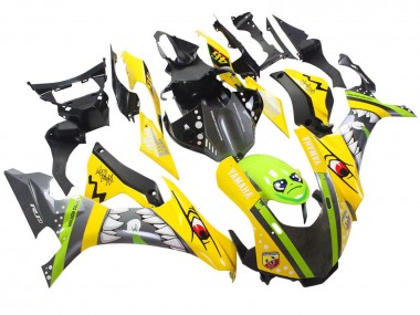 Buy 2015-2019 Yamaha YZF 1000 R1 Motorcycle Fairings - Yellow Green Shark UK