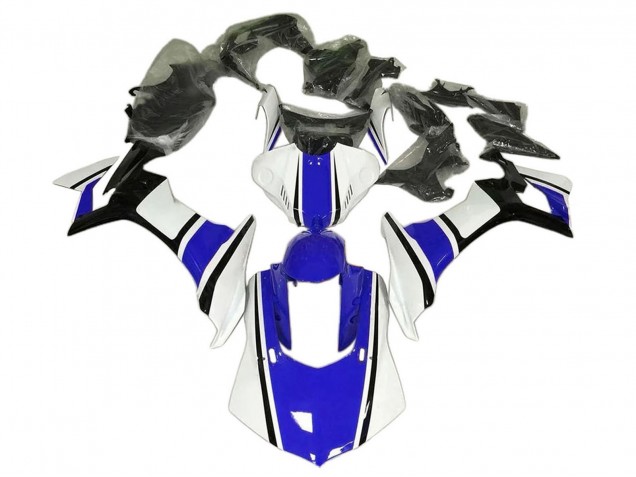 2020-2025 Yamaha YZF 1000 R1 Motorcycle Fairings - White Blue Black UK