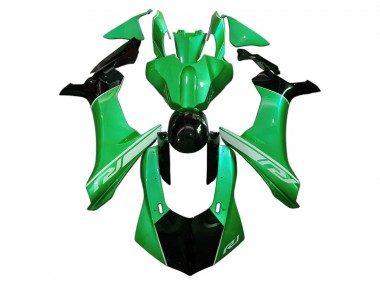 Buy 2020-2025 Yamaha YZF 1000 R1 Motorcycle Fairings - Green Glossy Black UK