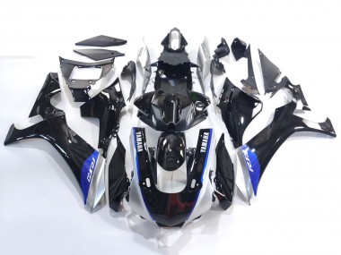 Buy 2020-2025 Yamaha YZF 1000 R1 Motorcycle Fairings - Glossy Black Silver Blue UK