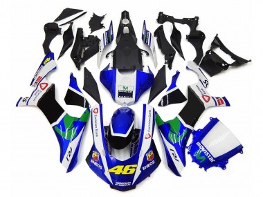 Buy 2020-2025 Yamaha YZF 1000 R1 Motorcycle Fairings - White Blue Green Black MoviStar ENEOS Semakin Didepan 46 UK
