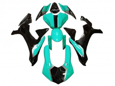 Buy 2020-2025 Yamaha YZF 1000 R1 Motorcycle Fairings - Light Green Glossy Black UK