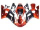 1998-2002 Yamaha YZF 600 R6 Motorcycle Fairings - Orange Matte Black UK