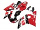 1998-2002 Yamaha YZF 600 R6 Motorcycle Fairing - Red White Glossy Black UK